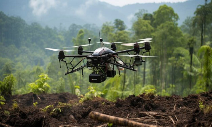 Drone Untuk Reboisasi